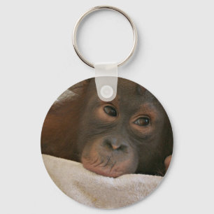 ベビーのチンパンジーKeychain キーホルダー