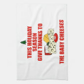 ベビーのチーズ キッチンタオル (縦)