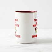 ベビーのチーズ ツートーンマグカップ (中央)