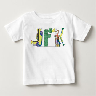 ベビーのティー|ニューヨーク、NY (JFK) ベビーTシャツ