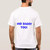 ベビーのティー Tシャツ (裏面)