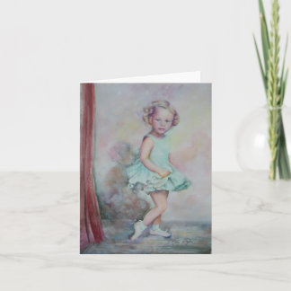 ベビーのデビューのメッセージカード カード