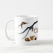 ベビーのドラゴンのマグ コーヒーマグカップ (左)