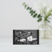 ベビーのドラマーの名刺 名刺 (スタンド正面)