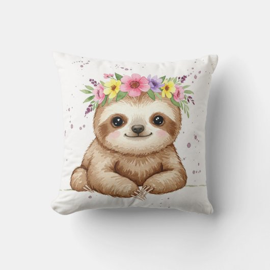 ベビーのナマケモノ クッション (正面)