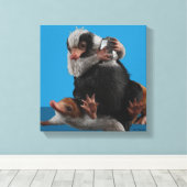 ベビーのニフラーが賞を見つける キャンバスプリント (インサイチュ (ウッドフロア))