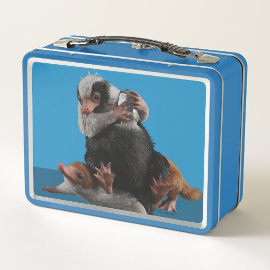 ベビーのニフラーが賞を見つける メタルランチボックス (裏面)