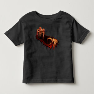 ベビーのハロウィーンTシャツゴリーゾンビベビーシャツ トドラーTシャツ