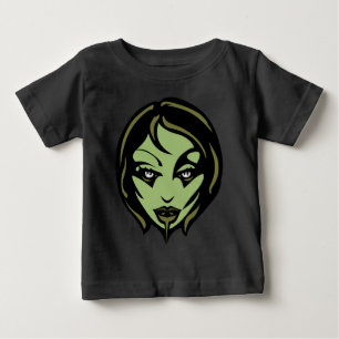 ベビーのハロウィーンTシャツゾンビキッドのベビーシャツ ベビーTシャツ