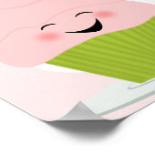 ベビーのバナーをピンに振り分ける ポスター (角)