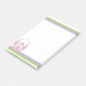 ベビーのバニーの漫画 ポストイット (アングル)