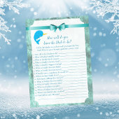 ベビーのパパの赤ちゃんシャワー最高のゲームを知っているナール 招待状