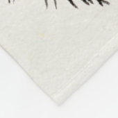 ベビーのパンダかわいい及び毛皮で覆われた| フリースブランケット (角)