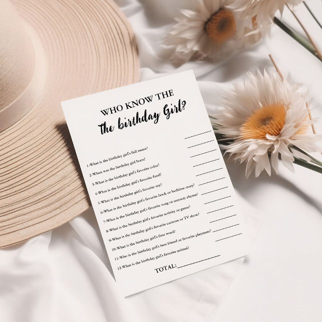 ベビーのパーティーゲームガールの誕生日どのように良い (クリエイターアップロード済み)