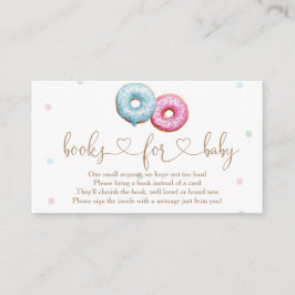 ベビーのパーティーブックを表示するDonut Gender エンクロージャーカード