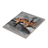 ベビーのヒョウ タイル (側面)