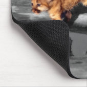 ベビーのヒョウ マウスパッド (コーナー)