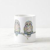 ベビーのフクロウ- 「Connection コーヒーマグカップ (中央)