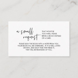 ベビーのブック、最小モダンフォントエンクロージャカード エンクロージャーカード