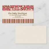 ベビーのブティックの名刺 名刺 (正面/裏面)