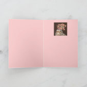 ベビーのブルーバードと野生のオニオンカード カード (内部)