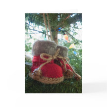 ベビーのブーツのオーナメント