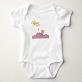 ベビーのプリンセスOdette Onsie ベビーボディスーツ (正面)