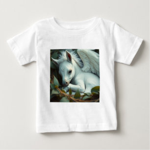 ベビーのペガサス生まれたばかりのの写真 ベビーTシャツ