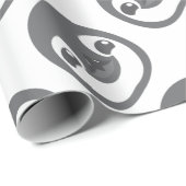 ベビーのペンギンの顔 ラッピングペーパー (ロールコーナー)