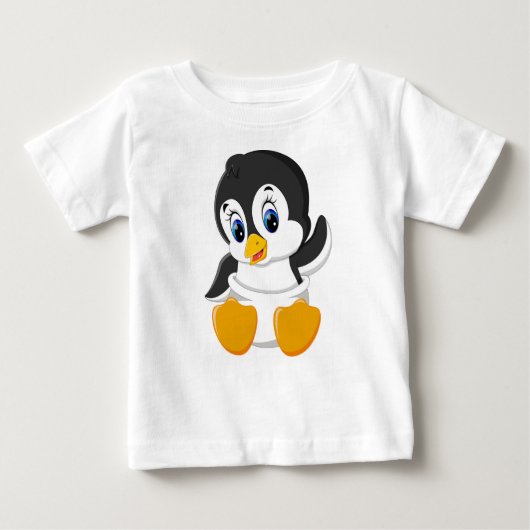 ベビーのペンギン ベビーTシャツ (正面)