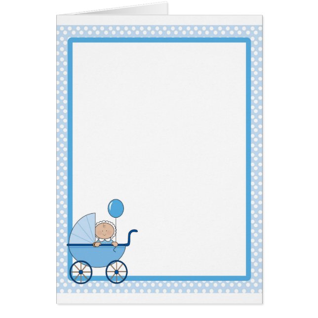 ベビーのボーダー男の子 (正面)