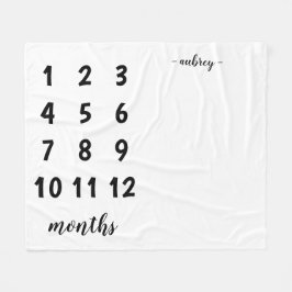 ベビーのマイル標石毛布 フリースブランケット