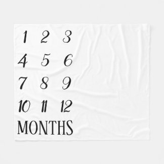 ベビーのマイル標石毛布 フリースブランケット