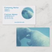 ベビーのマナティーの名刺 名刺 (正面/裏面)