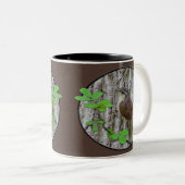 ベビーのミソサザイのマグ ツートーンマグカップ (正面右)