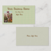 ベビーのモーセがバスケットの名刺に入っている 名刺 (正面/裏面)