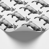 ベビーのヤギ ラッピングペーパー (角)