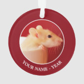 ベビーのラット オーナメント (裏面)