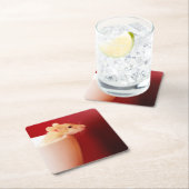 ベビーのラット スクエアペーパーコースター (インサイチュ)