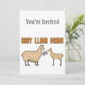 ベビーのラマの戯曲 招待状 (スタンド正面)
