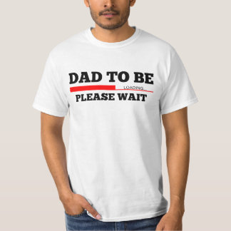 ベビーのローディングがあるパパ Tシャツ
