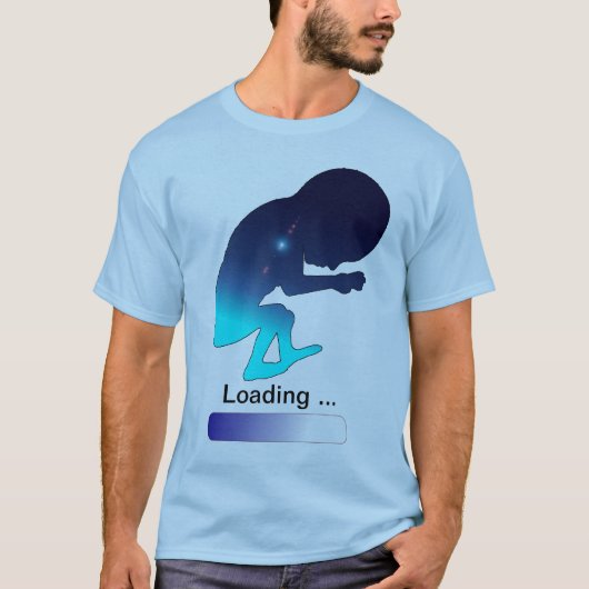 ベビーのローディング Tシャツ (正面)