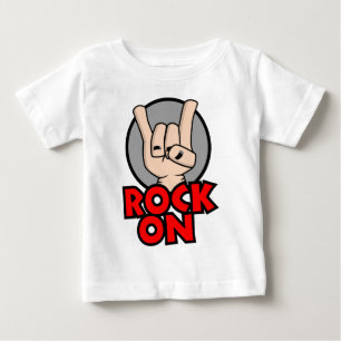 ベビーのワイシャツの石 ベビーTシャツ