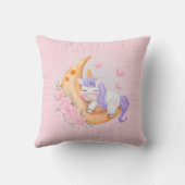 ベビーの一角花 クッション (裏面)