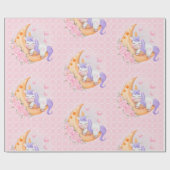 ベビーの一角花 ラッピングペーパー (フラット)