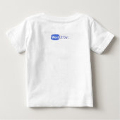 ベビーの上 ベビーTシャツ (裏面)