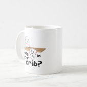 ベビーの中は? コーヒーマグカップ (正面左)