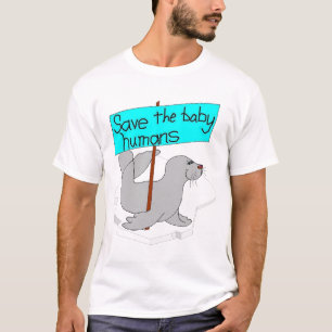 ベビーの人間を救って下さい Tシャツ