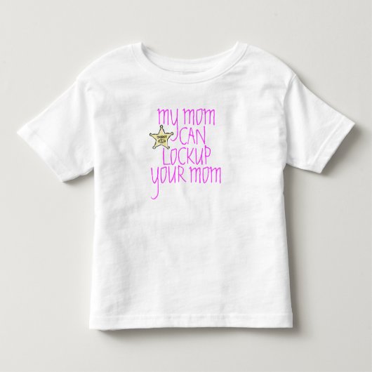 ベビーの保安官 トドラーTシャツ (正面)