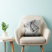 ベビーの写真とスクリプト名 クッション (椅子)